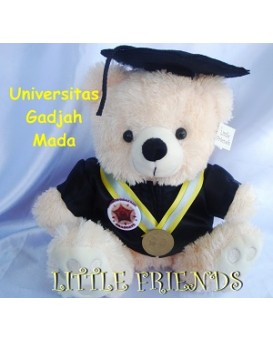 Boneka Wisuda Universitas Gadjah Mada - Ilmu Budaya (30 cm)